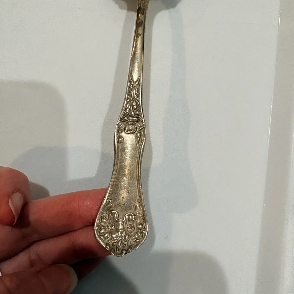 Vintage Roger's Nickel Silver 1906 Stratford Spoon Fork Lot